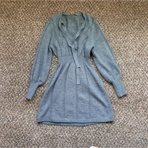 Zara Heather Gray Knit Fabric